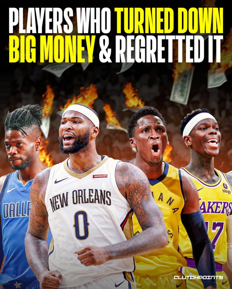 美媒盘点拒绝大合同后接受低薪的球员 考辛斯&奥迪&施罗德在列