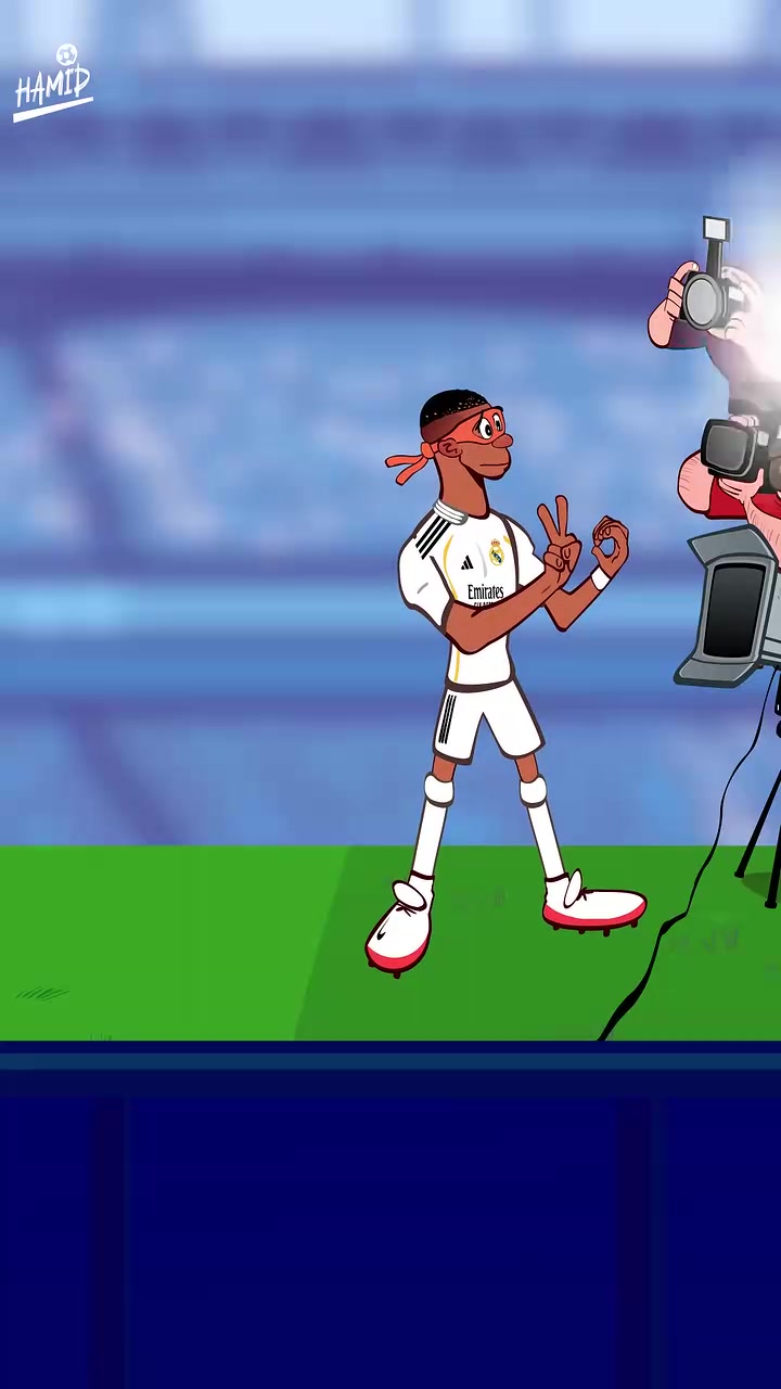 外网动画致敬：若塔在天堂为姆巴佩和登贝莱加油！