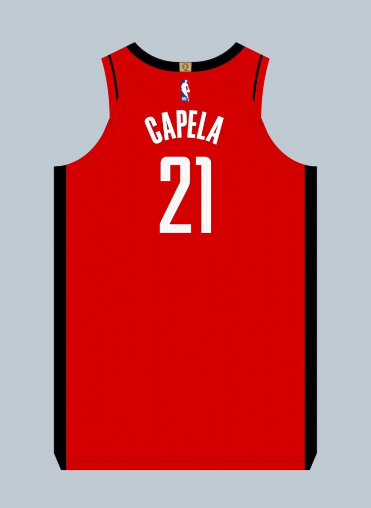 重回休斯顿！球衣记者：卡佩拉将身穿21号球衣出战