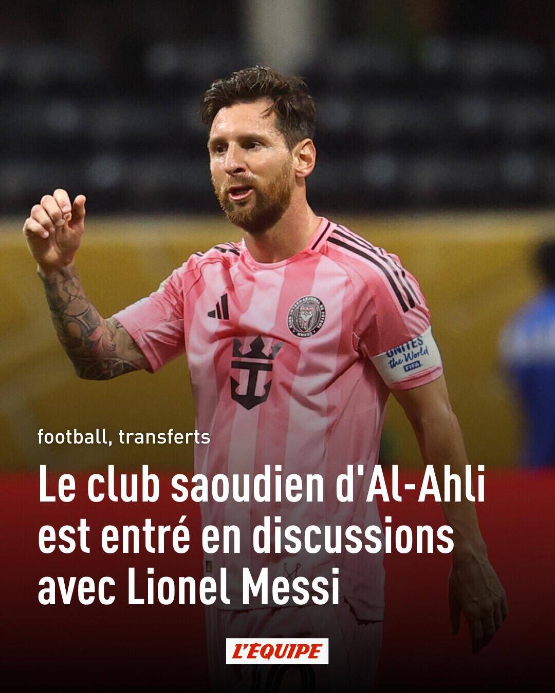 梅罗齐聚沙特？队报：吉达国民与梅西谈判，希望年底合同到期引进