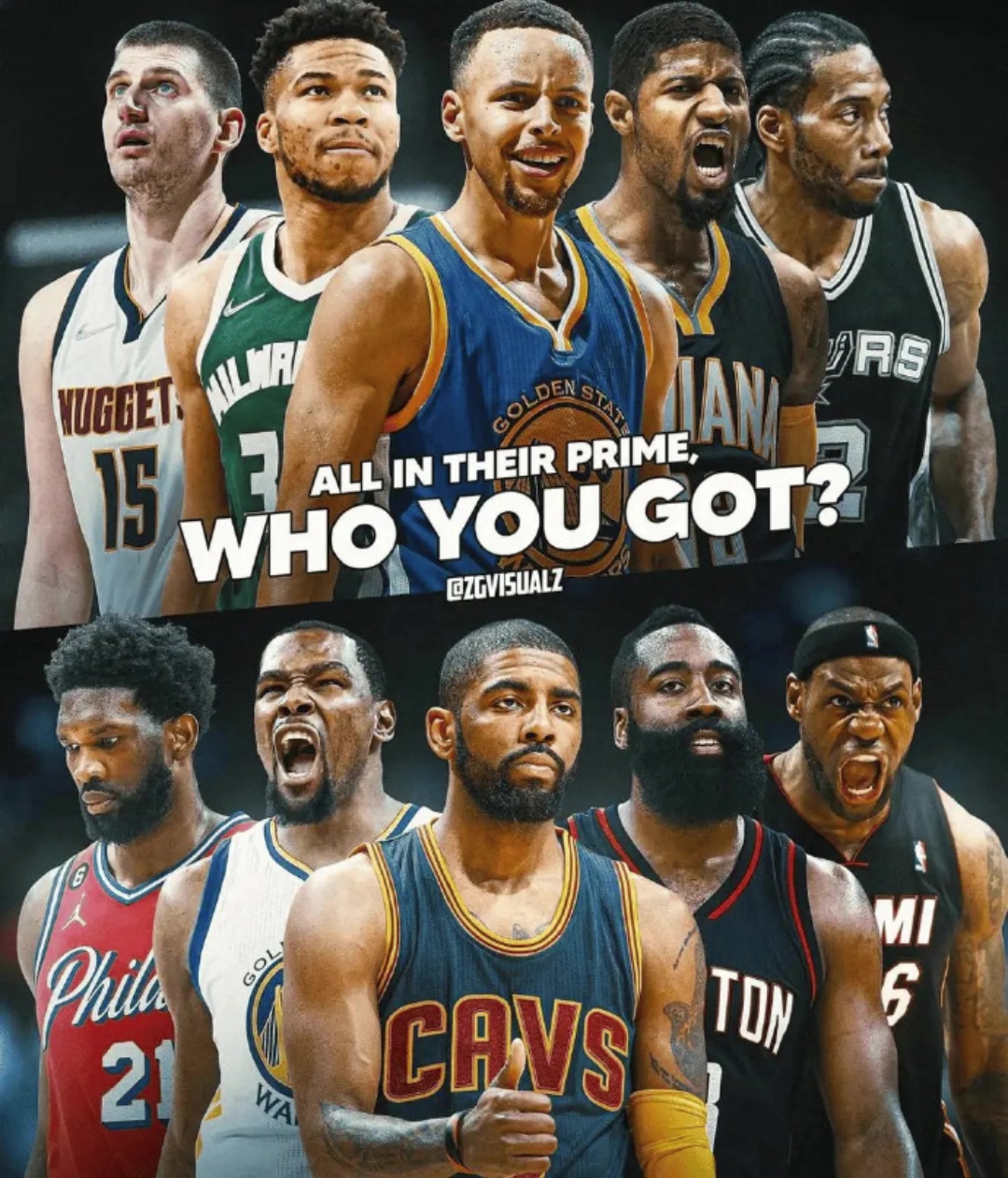 十个人都在巅峰的话，哪边赢？🤔🤔