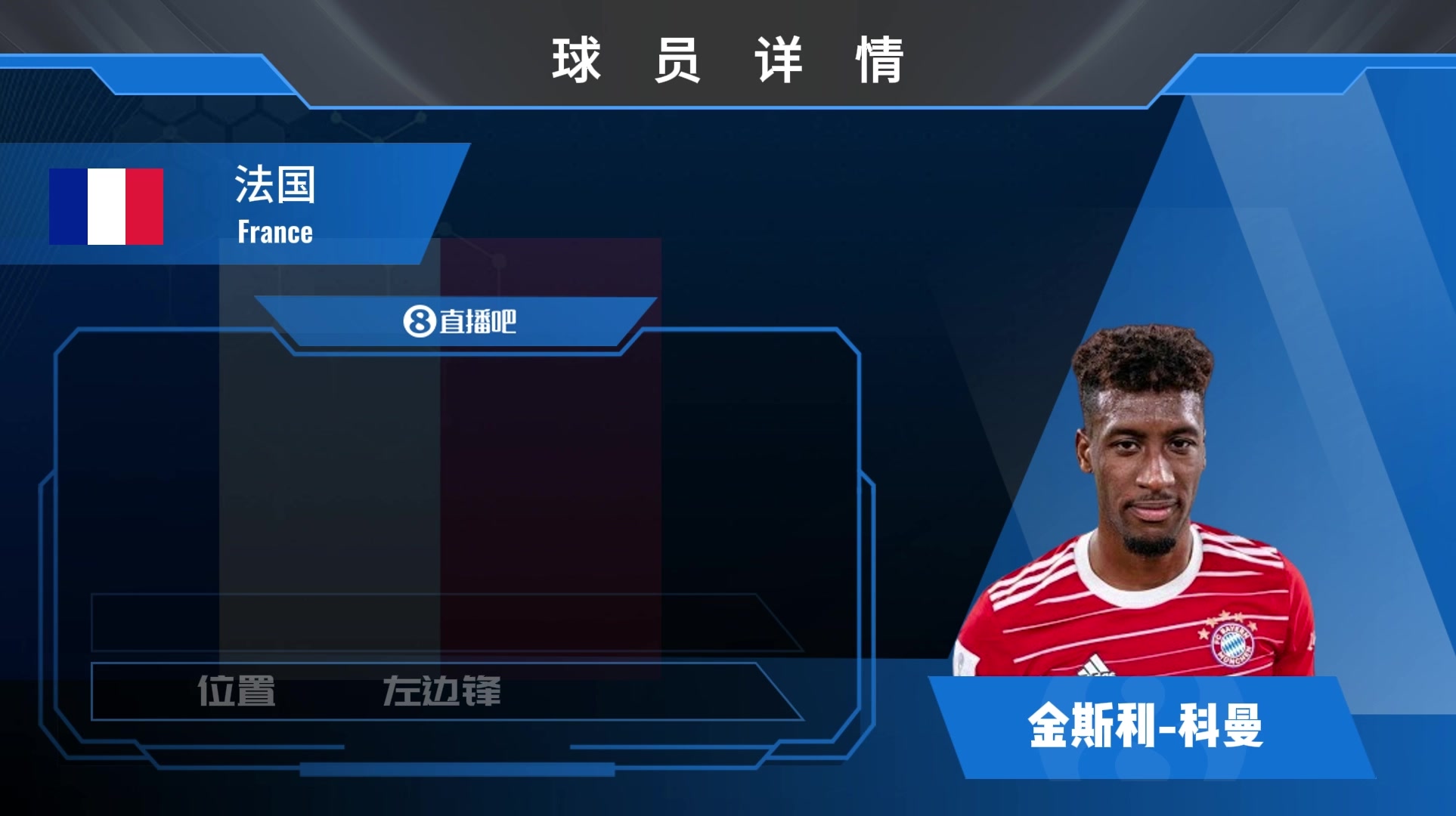 球员集锦：左右脚均衡！盘带如刀刃般犀利的法国跑锋科曼