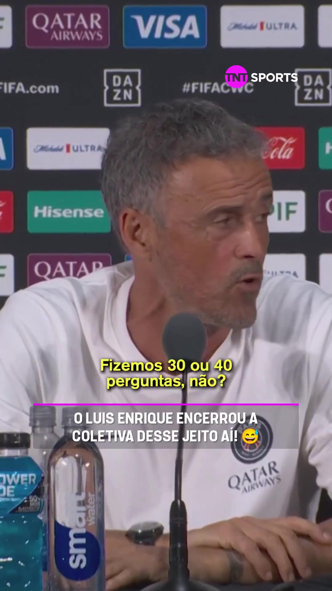 恩里克赛前发言：阿隆索航班延误？太棒了那我们快结束发布会吧