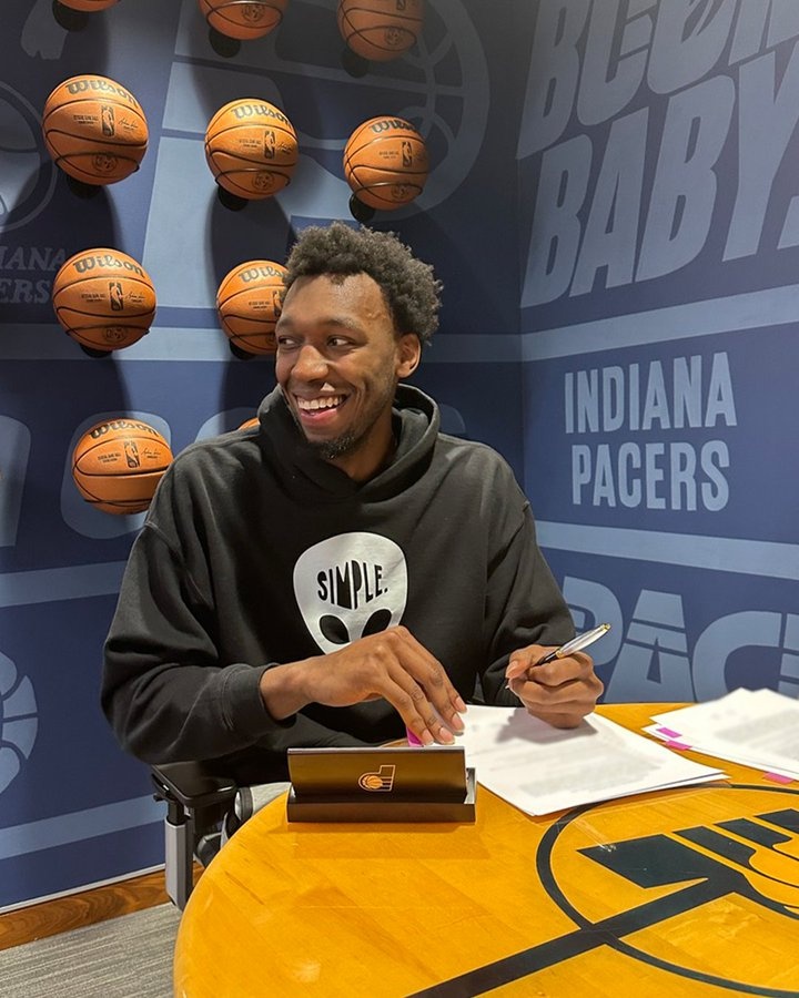 Scotto：怀斯曼和步行者的合同为两年569万 其中仅100万是保障的