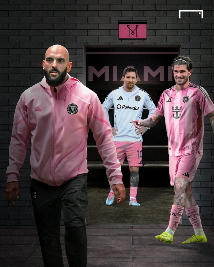 🤣进球网晒图：梅西保镖该换工作了，因为真正的保镖很快到达