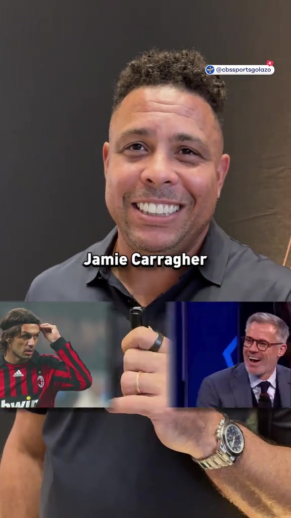 大罗：遇到最强防守者是马尔蒂尼；记者：卡拉格呢？大罗：。。。