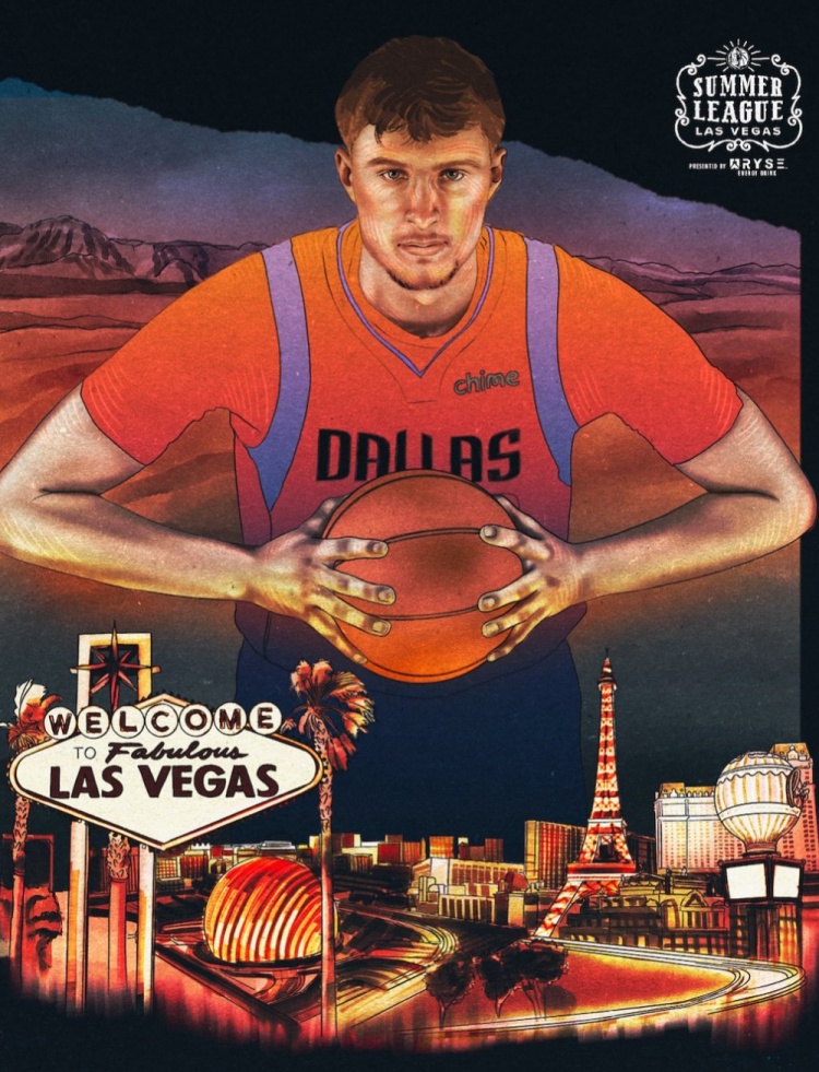 热度要来了！独行侠晒海报为弗拉格出战夏联预热：整装待发！