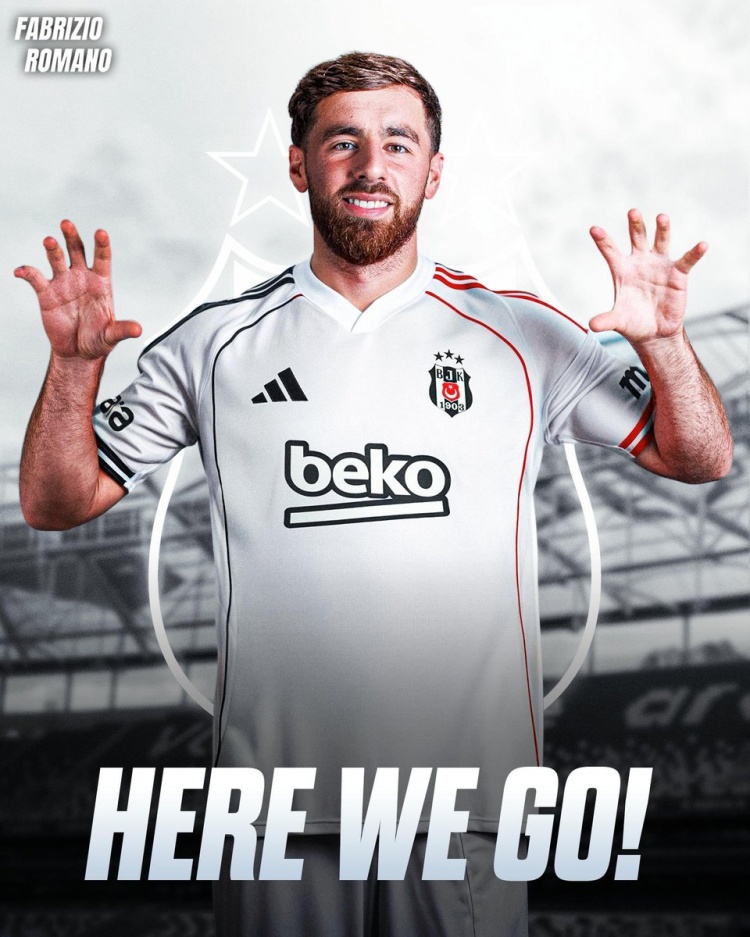 HWG！罗马诺：贝西克塔斯租借+强制买断签科克库 总价3000万欧