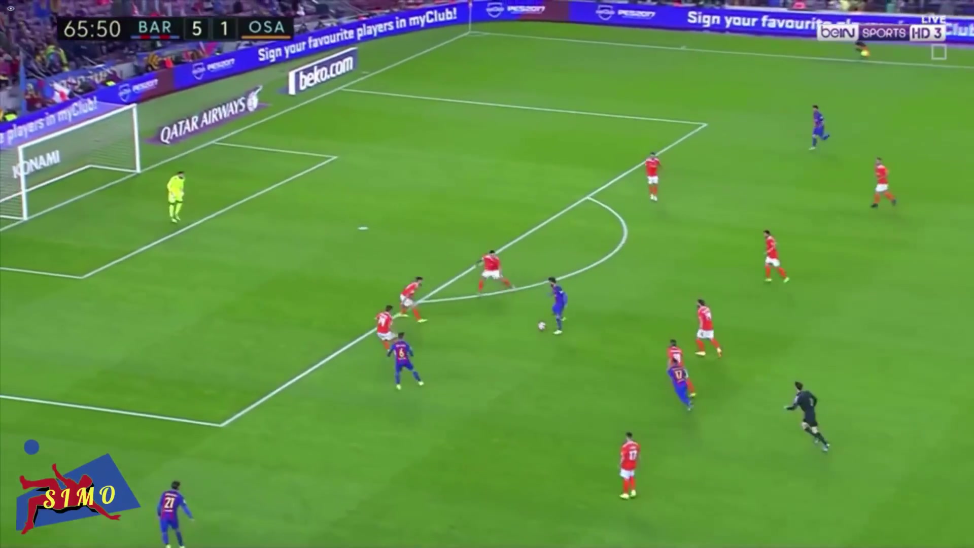 场下梅西和苏亚全笑了！回顾小马哥在巴萨的唯一一粒进球！