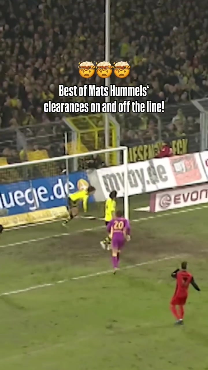 大心脏的后防核心！胡梅尔斯门前解围集锦！最后一球太帅了！