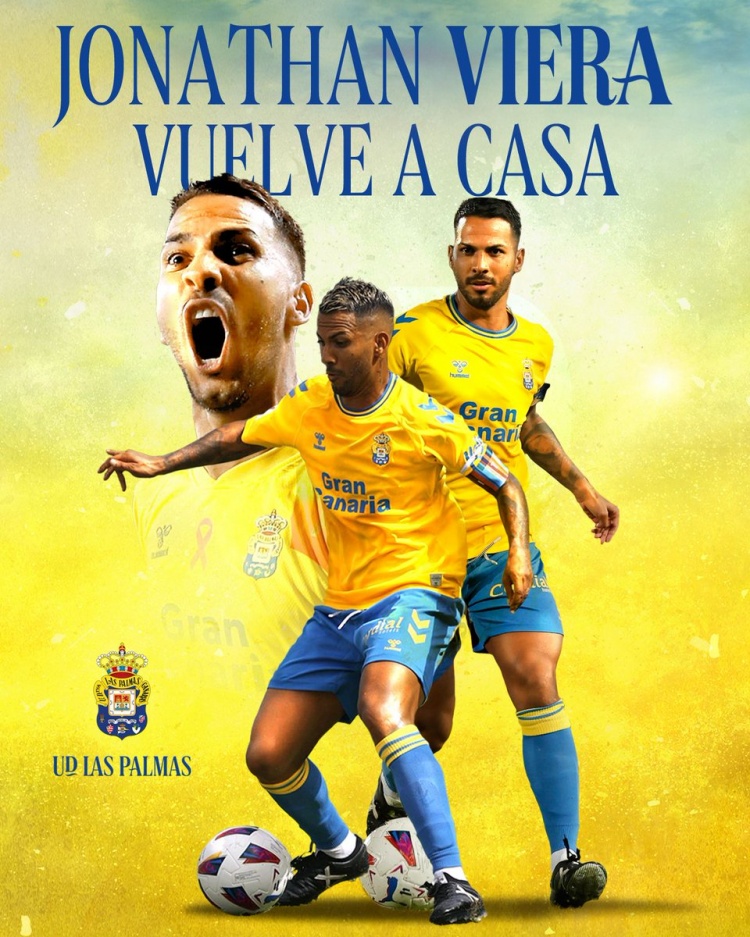 第5次回归母队！官方：拉斯帕尔马斯免签35岁前国安中场比埃拉