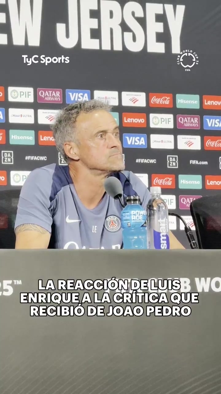 恩里克赛后：我无意攻击若昂-佩德罗，但他说我是输不起的人🫠