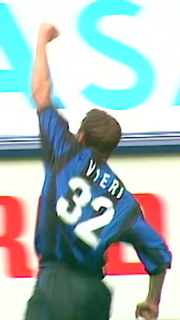 重剑无锋！国米官推晒维埃里蓝黑生涯精彩进球🔥