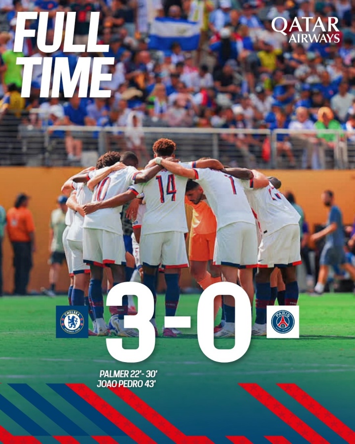 七冠王梦碎！切尔西强势扼杀巴黎第4冠，后者最多6冠&下场打热刺