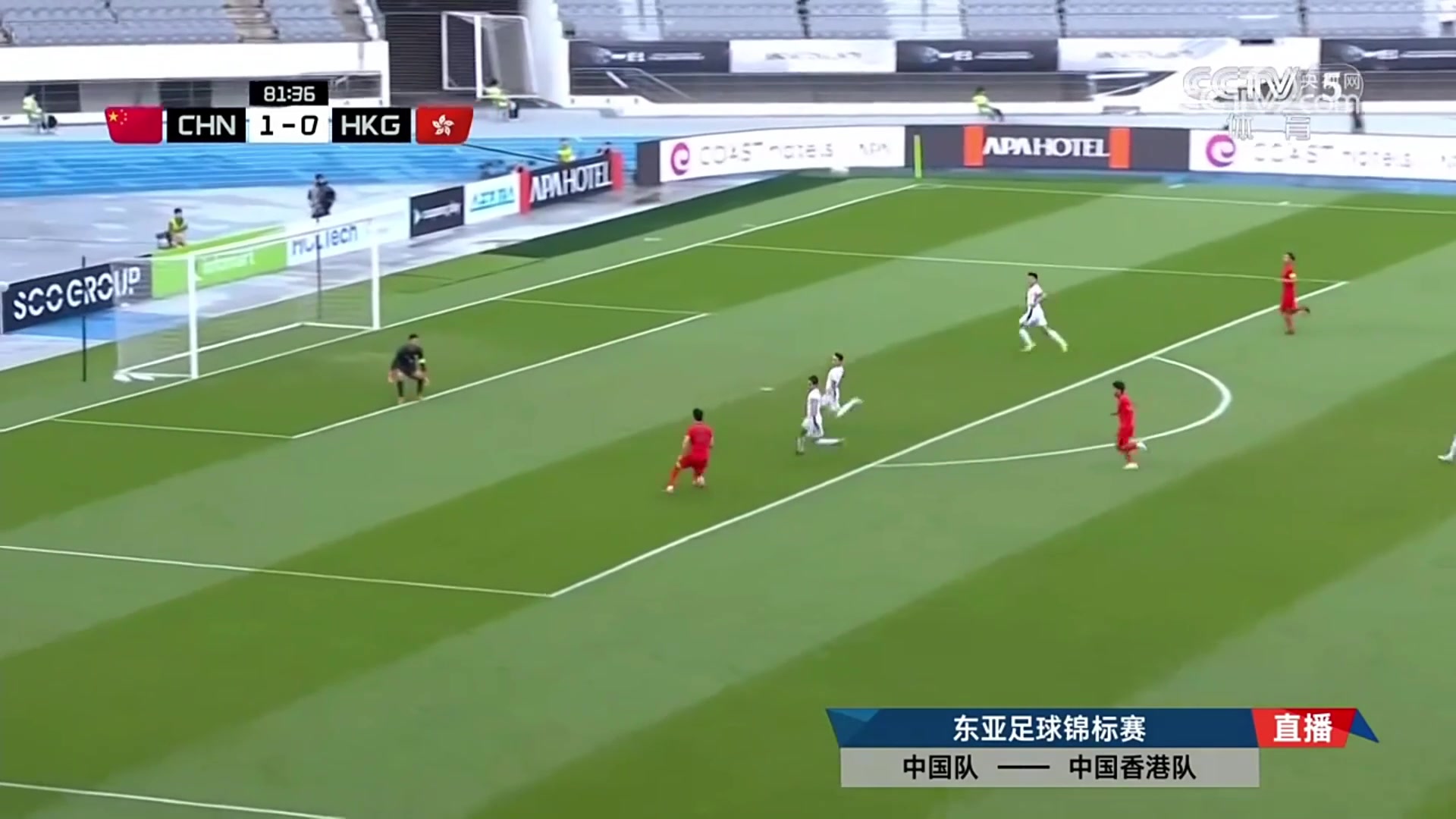 蒯纪闻反击分王钰栋打门被挡出，央视解说：这种机会一定要抓住啊