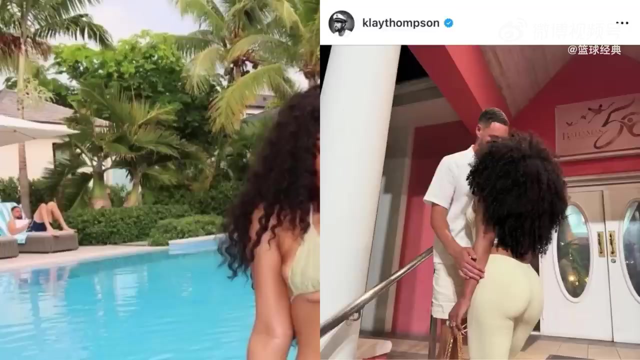 人逢喜事精神爽！有了性感女友的克莱成了精神小伙，训练都有劲了