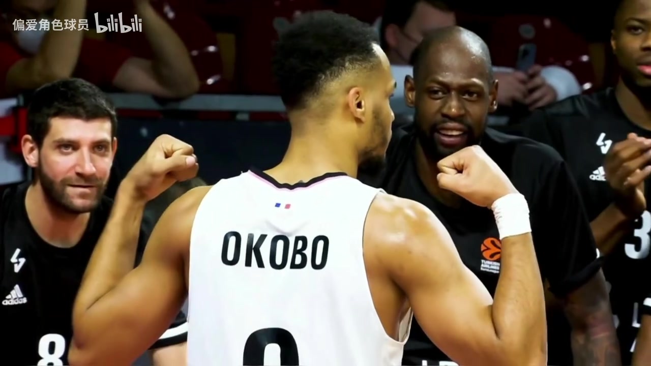 左手球员的后撤步！奥科博高光混剪！可惜没达到想象中的高度！