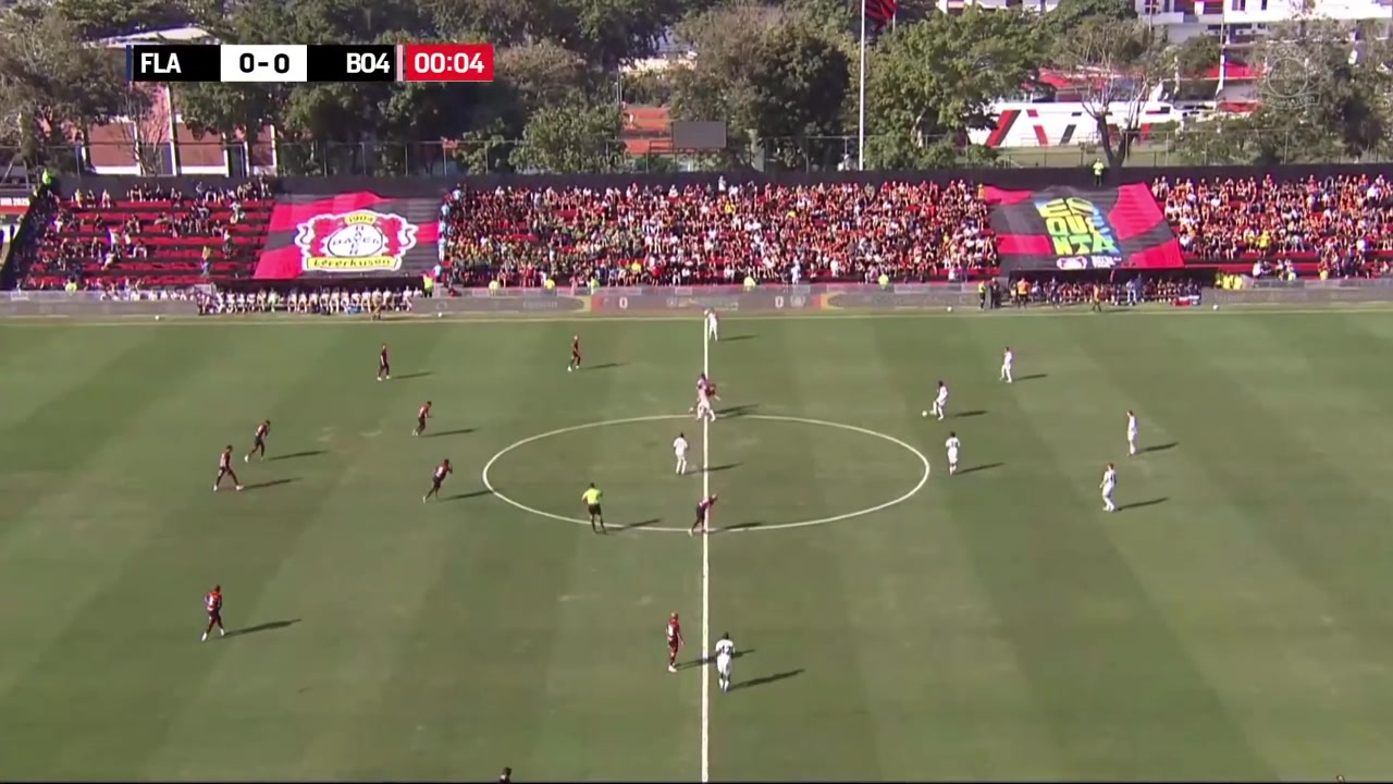 【集锦】友谊赛-滕哈赫首秀被青年队爆杀 勒沃库森1-5弗拉门戈U20