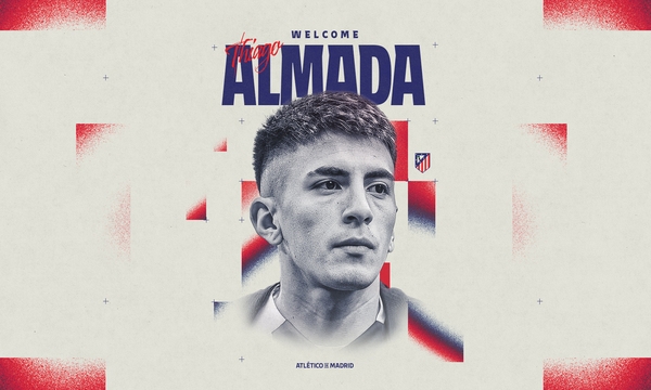 阿尔马达：如愿加盟马竞感谢上帝 这曾有阿圭罗法尔考等伟大球员