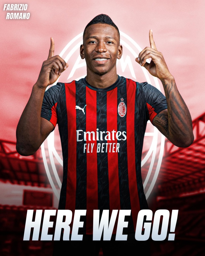 Here We Go！罗马诺：米兰签下左后卫埃斯图皮尼安！总价1900万欧