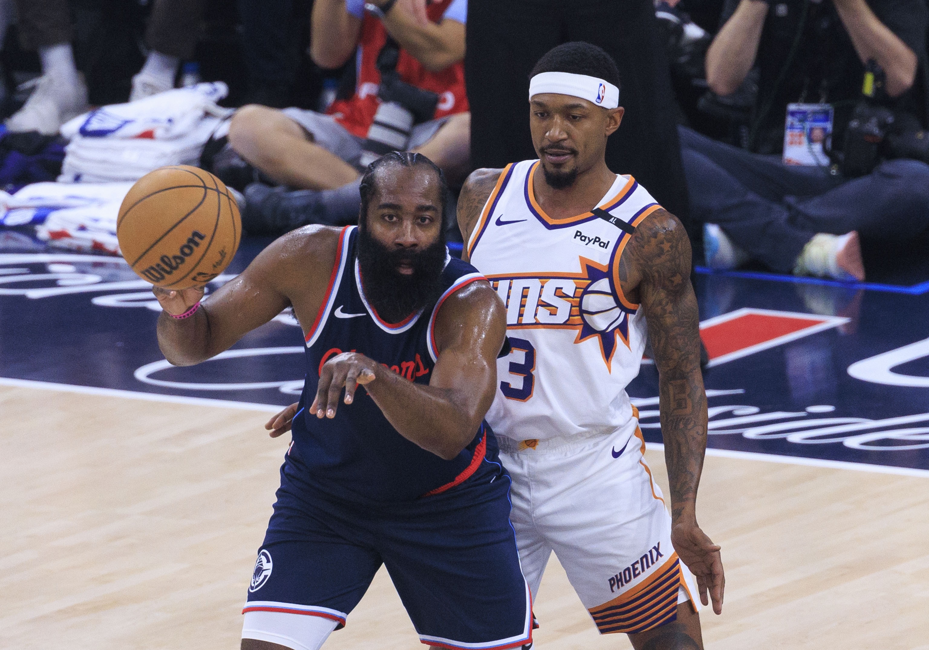 韦德：比尔想和哈登合作有些日子了 这都因为后者的组织能力