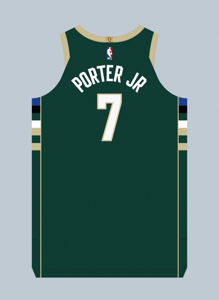 球衣记者：小凯文-波特将改穿7号 原3号球衣让给了迈尔斯-特纳