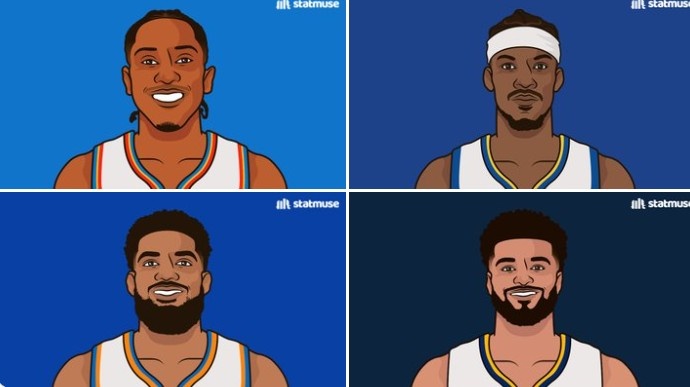 美媒：杰伦威&巴特勒&唐斯&穆雷 给下赛季的四位二当家进行排名