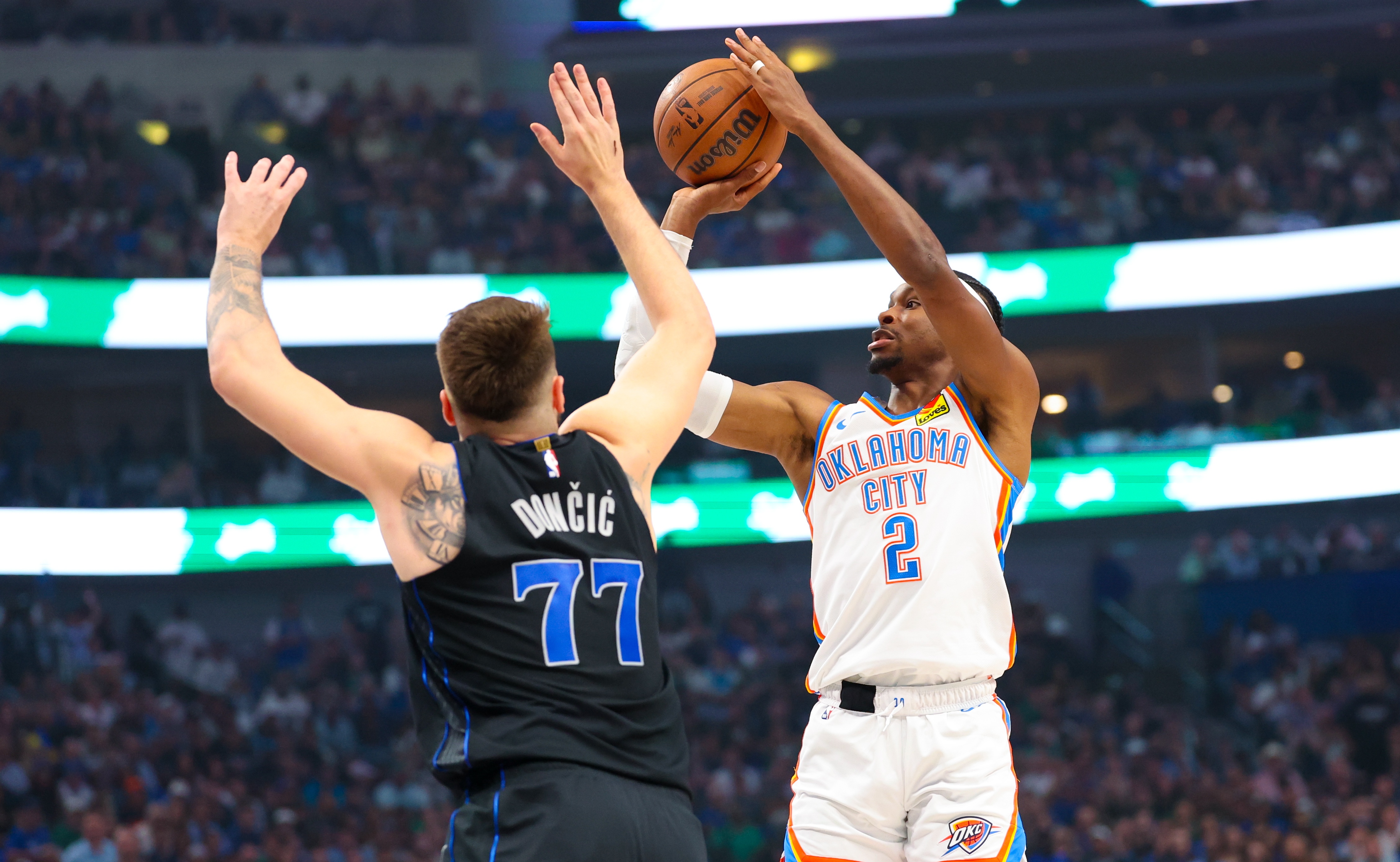 沃尔谈现役前5控卫：SGA、东契奇、布伦森、哈利伯顿、库里