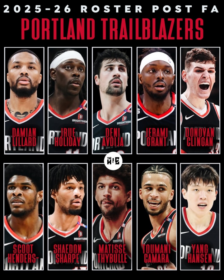 选中杨瀚森&迎回表朱！ESPN对开拓者今年休赛期操作评级：C级