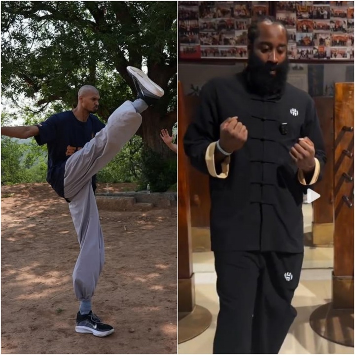 中国功夫！北少林文班🤜🤛南咏春哈登