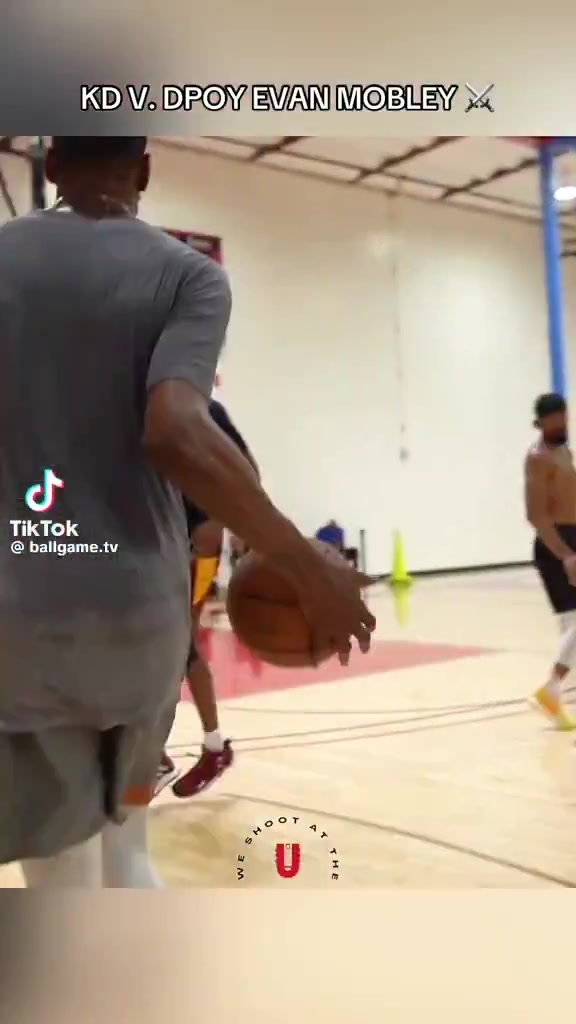 蜘蛛人对飚 谁占上风？杜兰特与莫布里训练营对位合集！