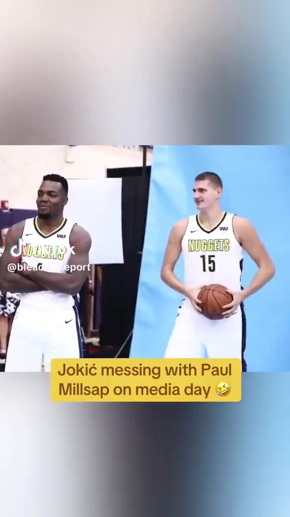 😛没想到你是这样的约老师！早期约基奇搞怪视频 还能轻松倒立