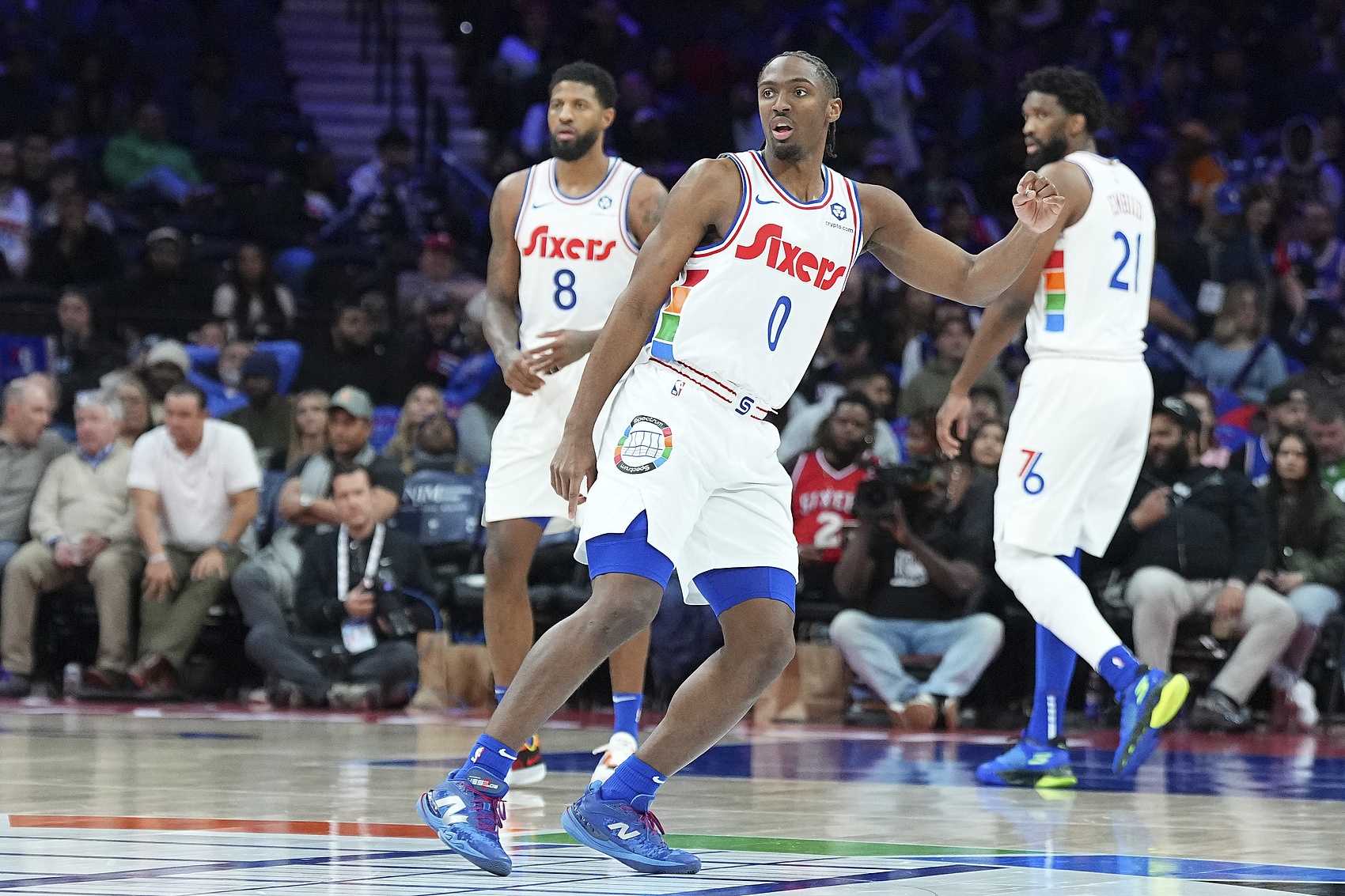 马克西：我们必须保持健康 如果不能一起上场那就什么都做不成