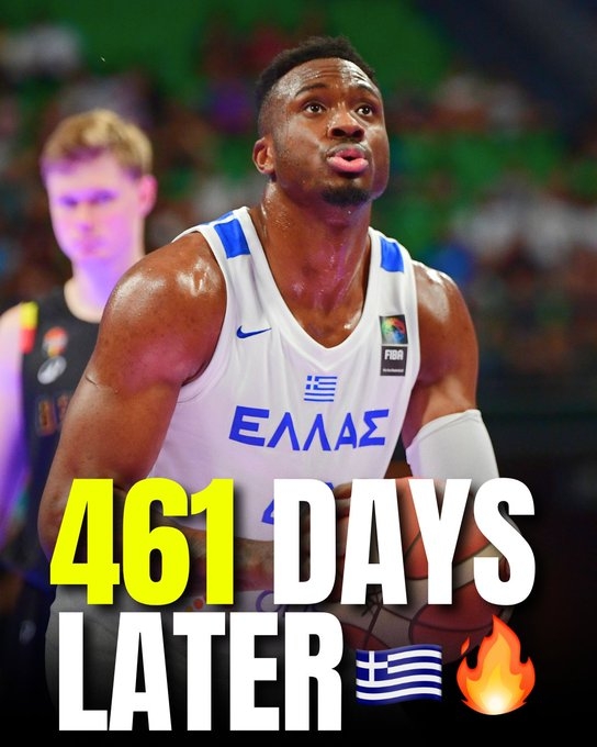 时隔461天！字母哥哥复出首战12分钟砍6分 此前遭遇跟腱撕裂