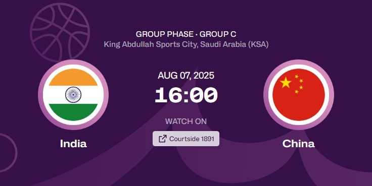 印度主帅：没人会觉得我们能赢中国队 但每场硬仗都是锻炼的机会