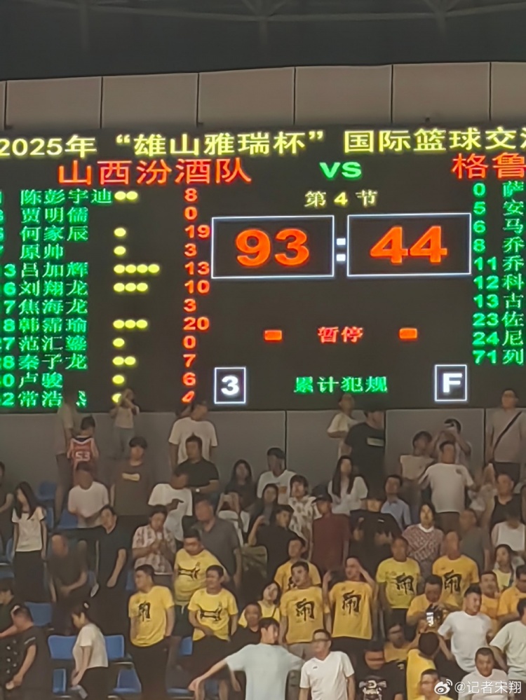 山西男篮开启热身赛 首战49分大胜格鲁吉亚德尔塔