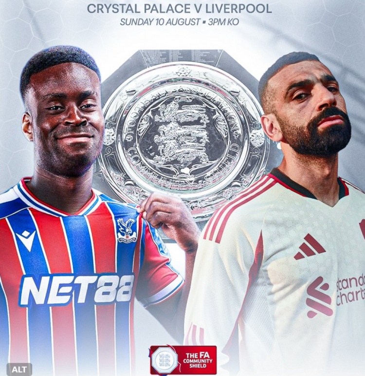 新赛季首个冠军！利物浦和水晶宫争夺社区盾杯冠军：萨拉赫PK格伊