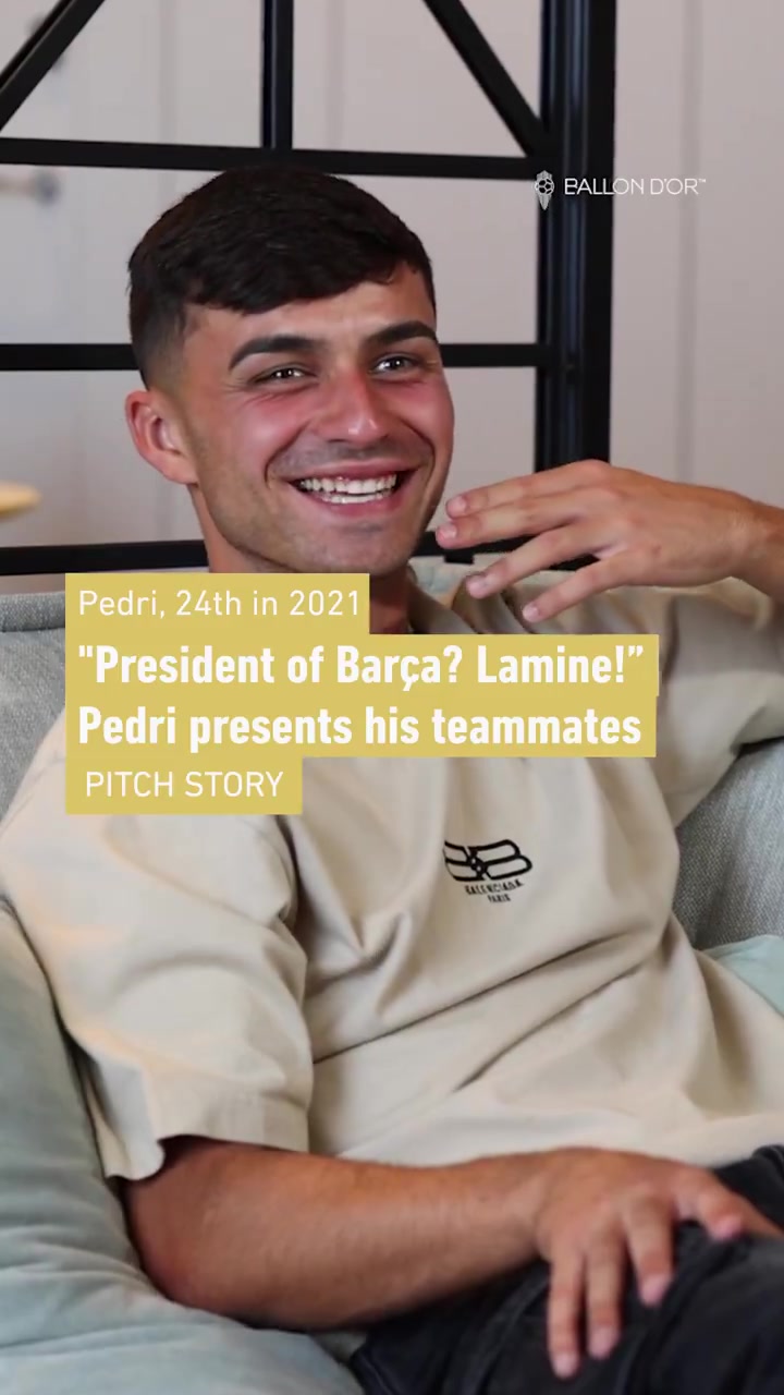 佩德里快问快答：巴萨球员中特狮最冷静，亚马尔最可能当巴萨主席