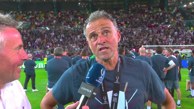 恩里克：热刺准备得更充分 为舍瓦利耶和整个团队感到高兴