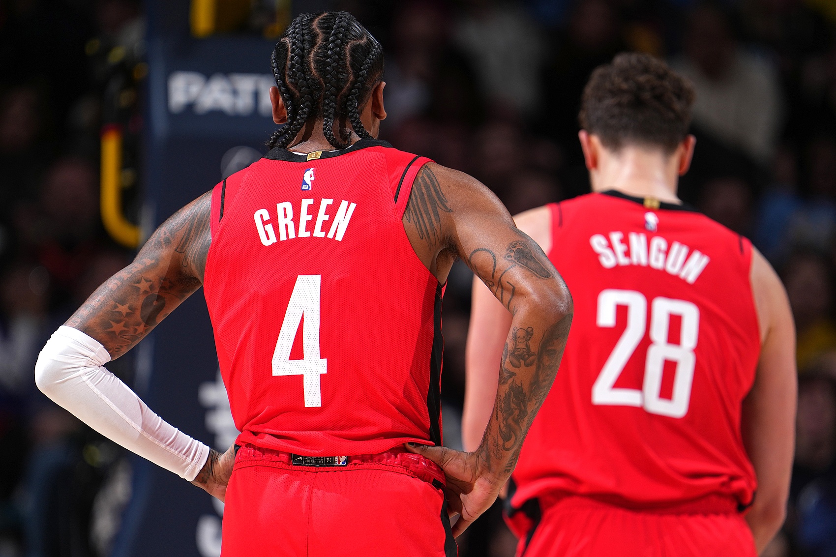 申京：杰伦-格林是我兄弟 听到他被交易的新闻时我很难过