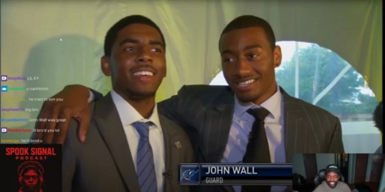 上月欧文直播时致敬沃尔：他绝对开创了先河 具备控卫应有的一切