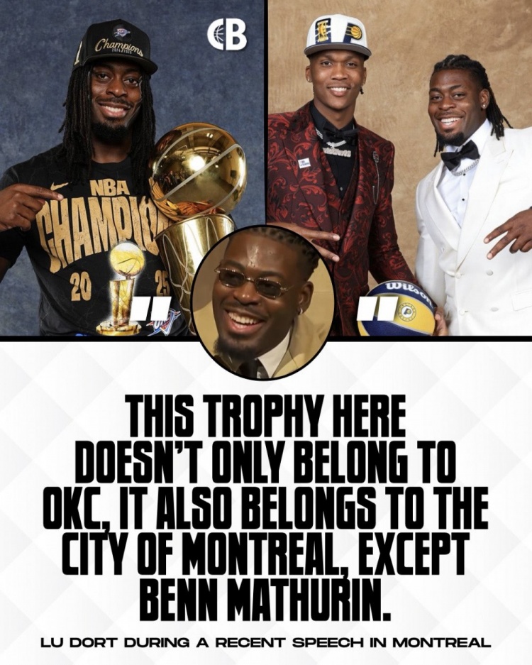 多特在蒙特利尔演讲调侃老乡：这座冠军属于这座城市 除了马瑟林