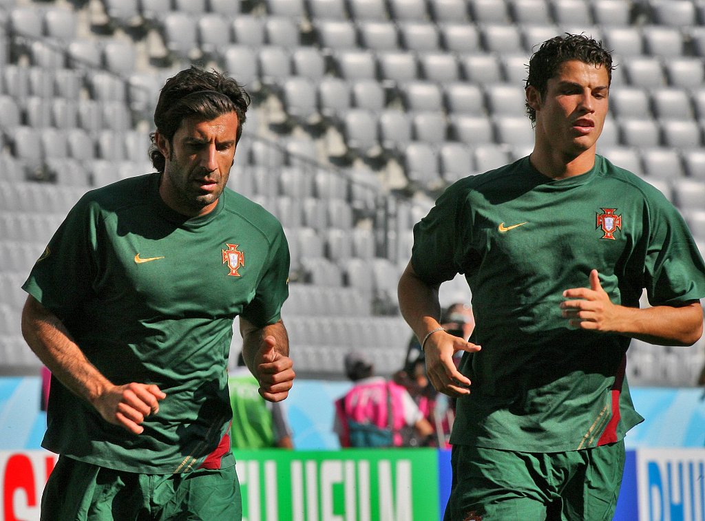 球报透露9月5日慈善赛：世界传奇vs葡萄牙传奇，菲戈卡卡领衔