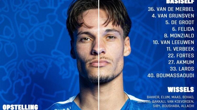 加油！20岁中国前锋王博豪首次进入荷乙邓伯什大名单