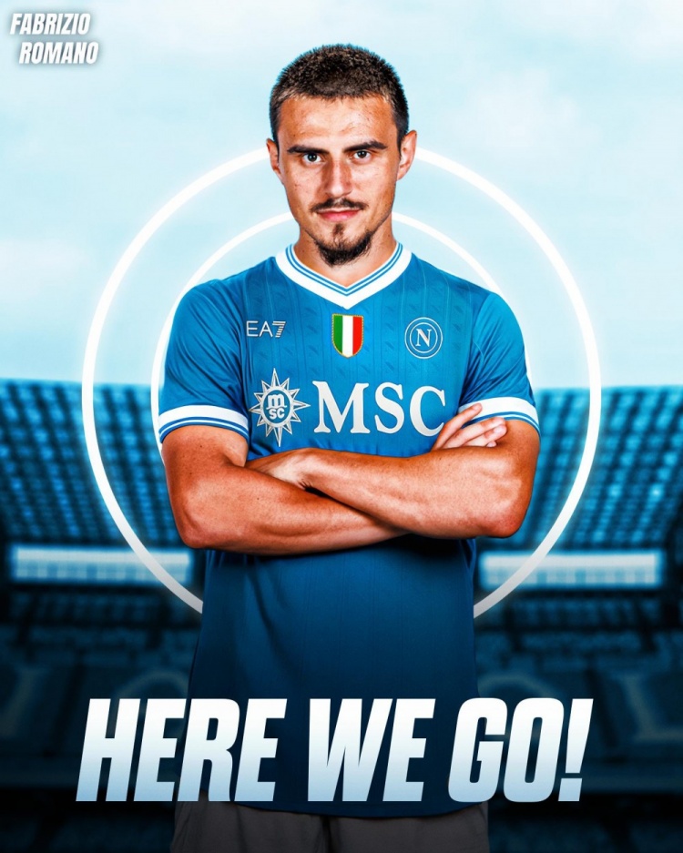 Here We Go！罗马诺：埃尔马斯租借加盟那不勒斯，后者可选择买断