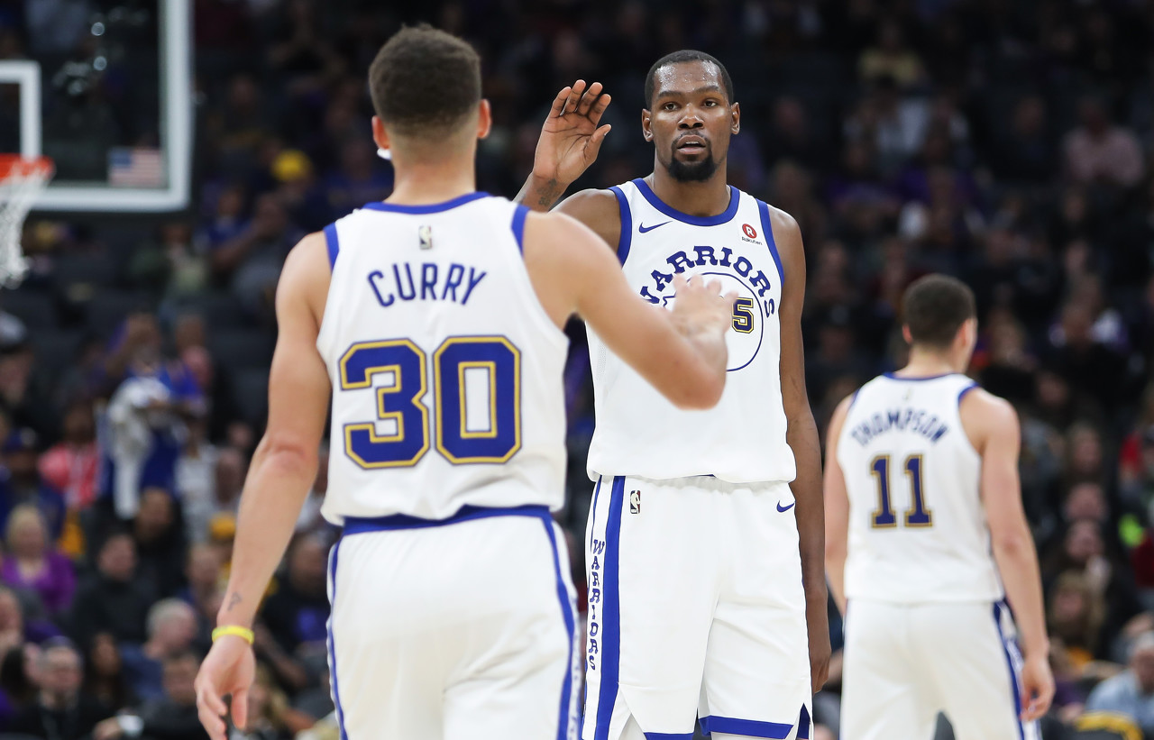 克莱谈现役前5射手：库里、杜兰特、自己、布克、东契奇