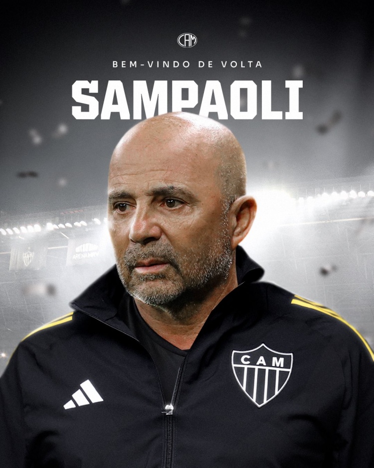 官方：65岁桑保利回归米内罗竞技执教，签约至2027年底