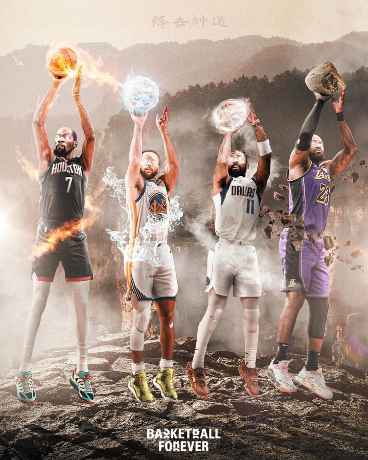 还是你们？近两年场均25分以上的三分命中率前四球员：杜欧库詹