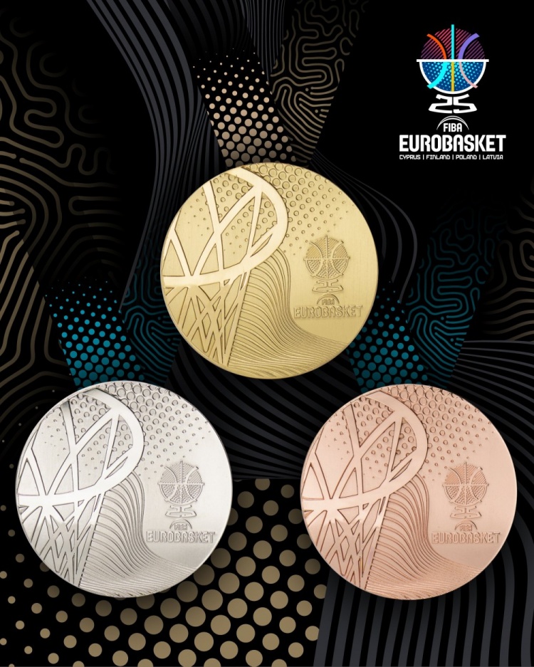 明晚确定归属！欧锦赛官推揭幕本届赛事金银铜牌