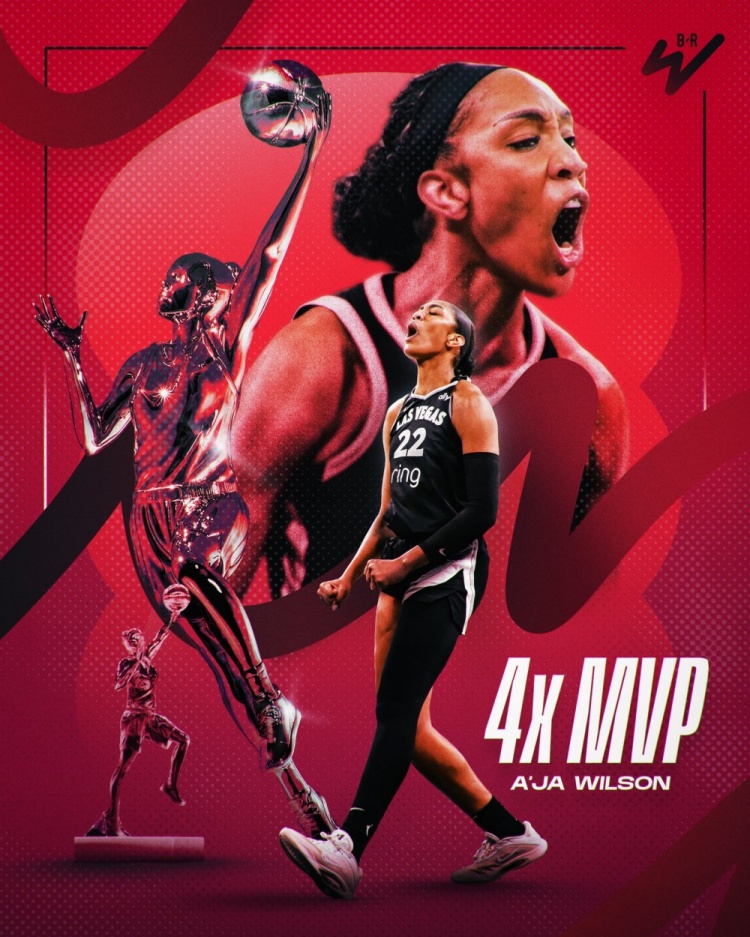 NBA加WNBA至少4夺MVP球员：一共6人 乔丹詹姆斯在列 阿贾今日入围